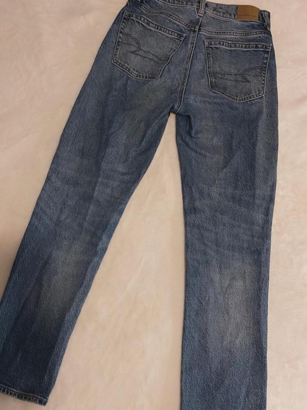 American Eagle Outfitters Super High-Rise Ankle Straight Jean - Picture 2 of 8